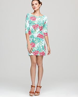 Lilly Pulitzer Cassie Dress - teal and pink.jpg